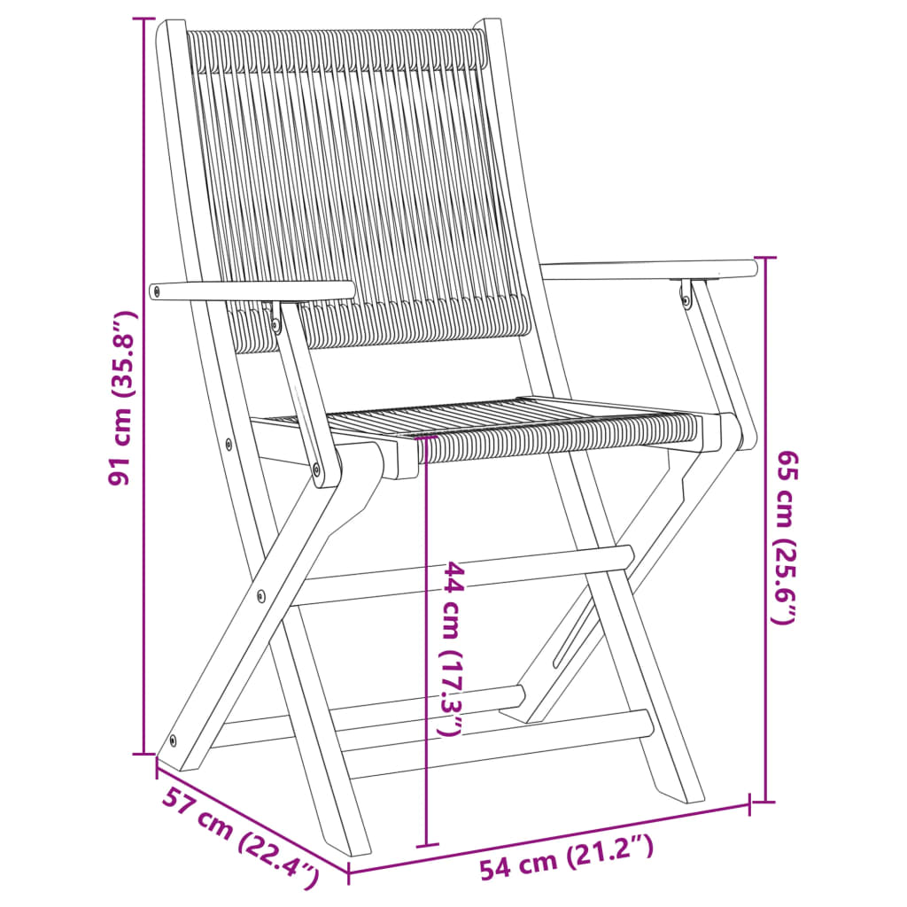 vidaXL 5 Piece Garden Dining Set Grey Polypropylene and Solid Wood