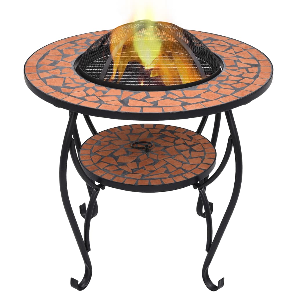 mosaic-fire-pit-table-terracotta-68-cm-ceramic At Willow and Wine