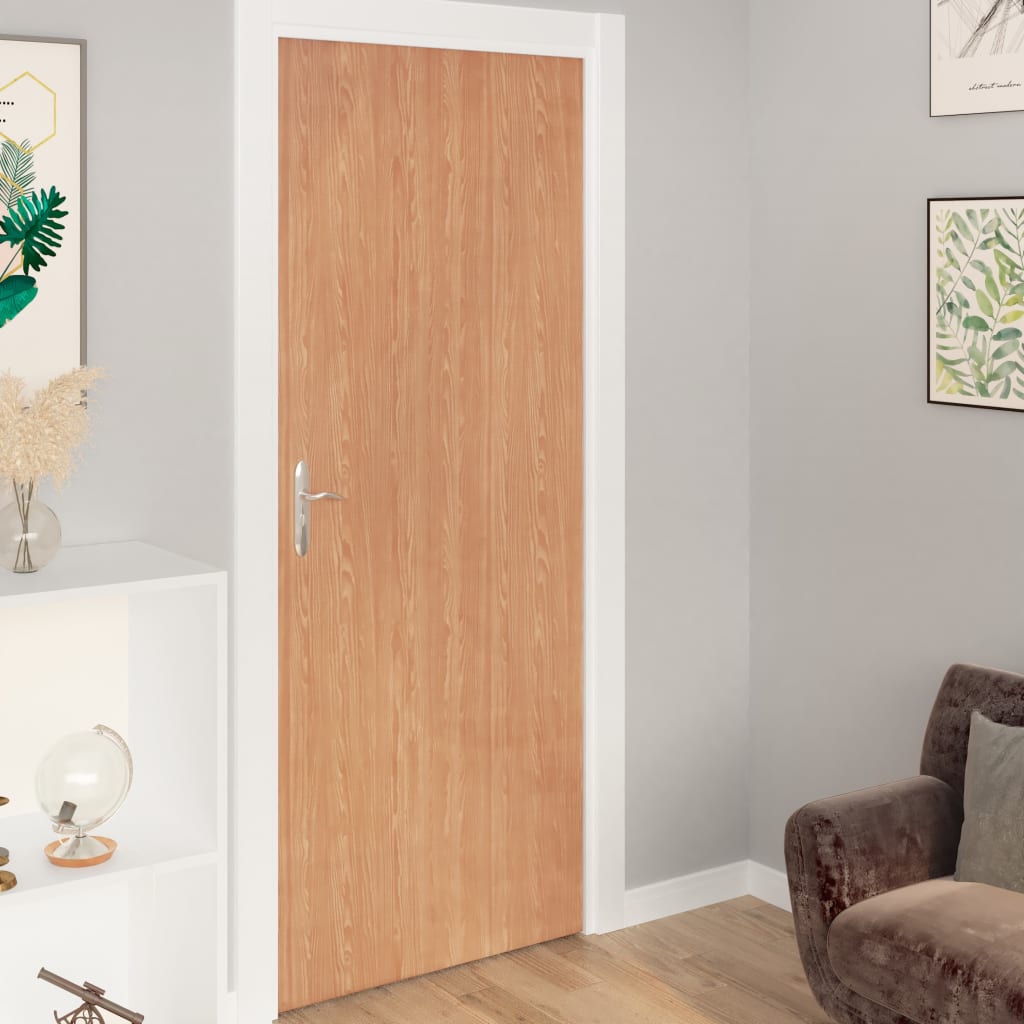 self-adhesive-door-films-4-pcs-light-oak-210x90-cm-pvc At Willow and Wine