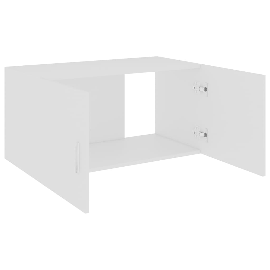 vidaXL Wall Mounted Cabinet White 80x39x40 cm Engineered Wood