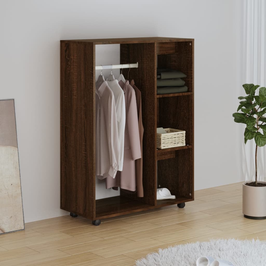 vidaXL Wardrobe Brown Oak 80x40x110 cm Engineered Wood