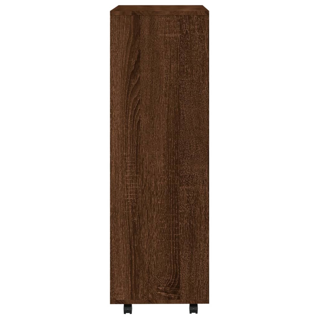 vidaXL Wardrobe Brown Oak 80x40x110 cm Engineered Wood