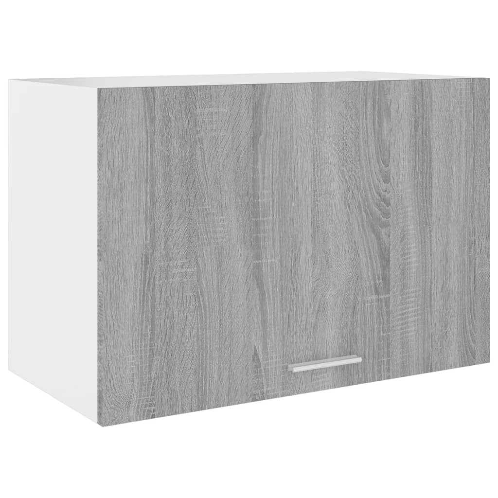 vidaXL Hanging Cabinet Grey Sonoma 60x31x40 cm Engineered Wood