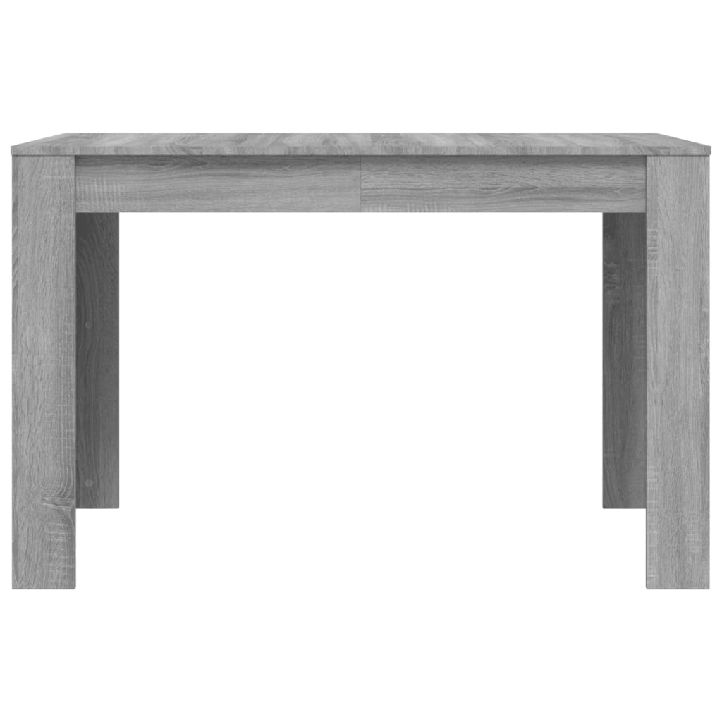 vidaXL Dining Table Grey Sonoma 120x60x76 cm Engineered Wood