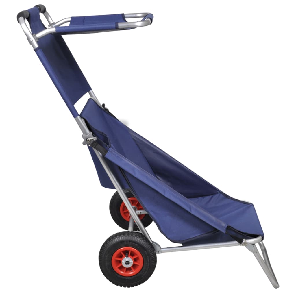 beach-trolley-with-wheels-portable-foldable-blue-920262 At Willow and Wine!