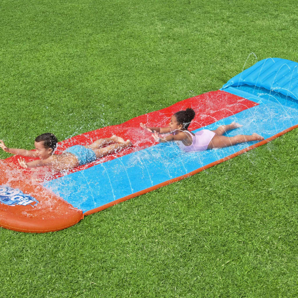 bestway-h2ogo-water-slide-tsunami-splash-ramp-double-slide-1 At Willow and Wine