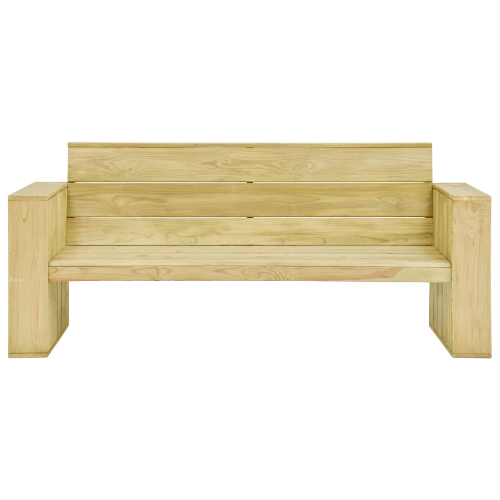 vidaXL Garden Bench 179 cm Impregnated Pinewood