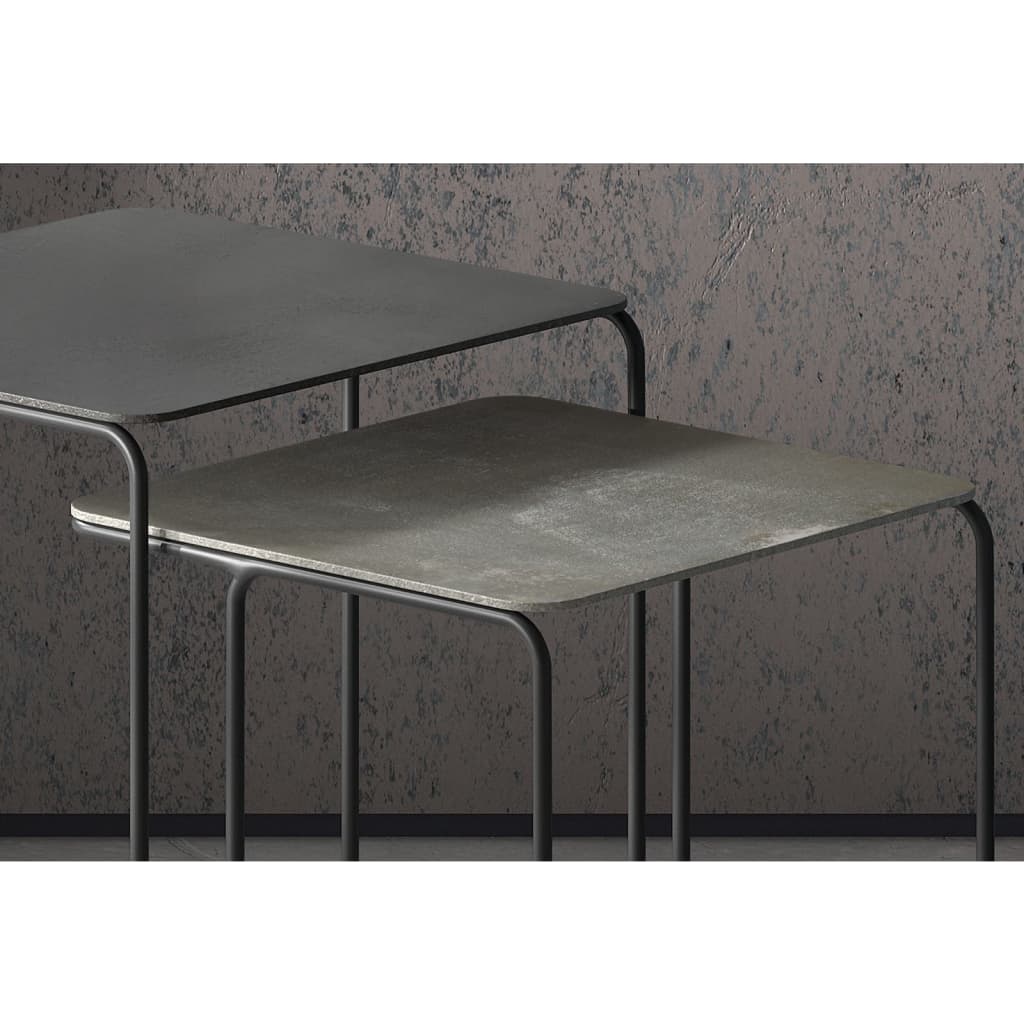 rousseau-2-piece-side-table-set-ospera-metal-black-and-grey At Willow and Wine