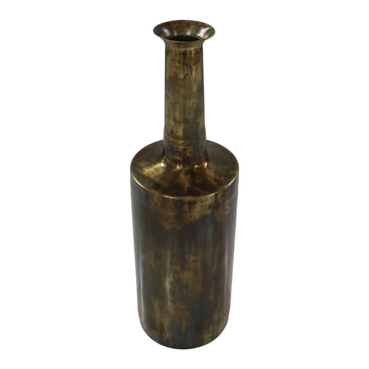 hsm-collection-vase-bergamo-medium-20x65-cm-gold At Willow and Wine