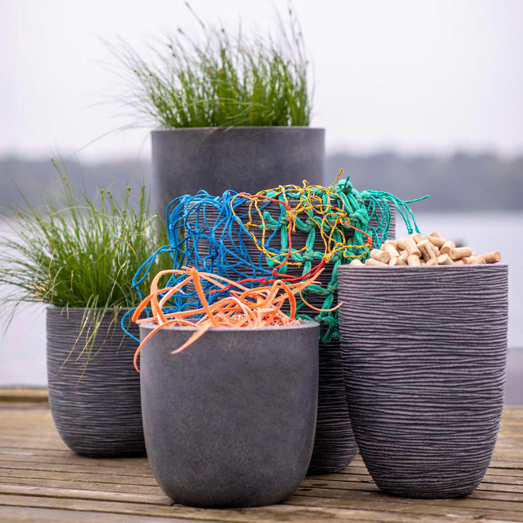 capi-egg-planter-waste-rib-43x41-cm-grey At Willow and Wine