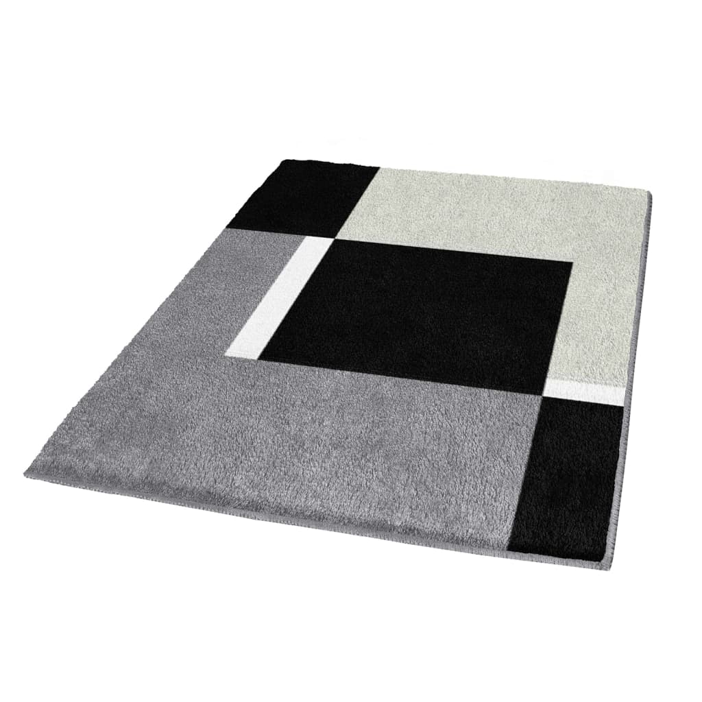 kleine-wolke-bath-rug-dakota-platinum-55x65-cm-grey-and-black At Willow and Wine