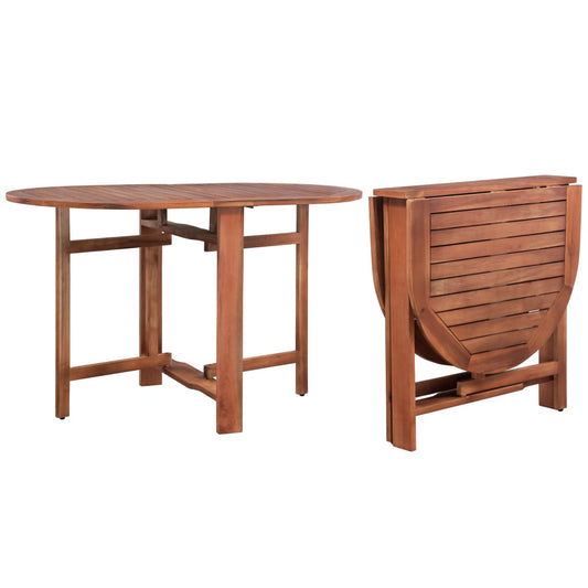 vidaXL Garden Table 120x70x74 cm Solid Acacia Wood at Willow and Wine!