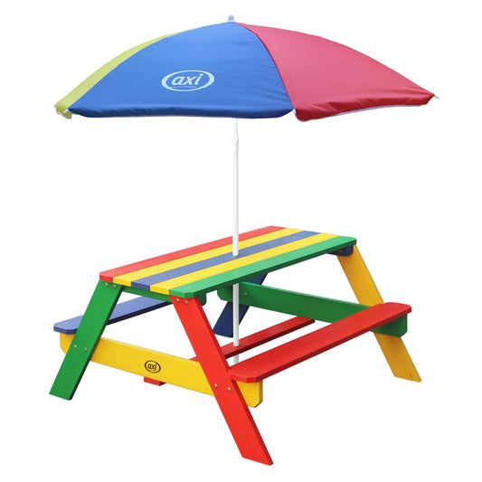 axi-children-picnic-table-nick-with-umbrella-rainbow At Willow and Wine