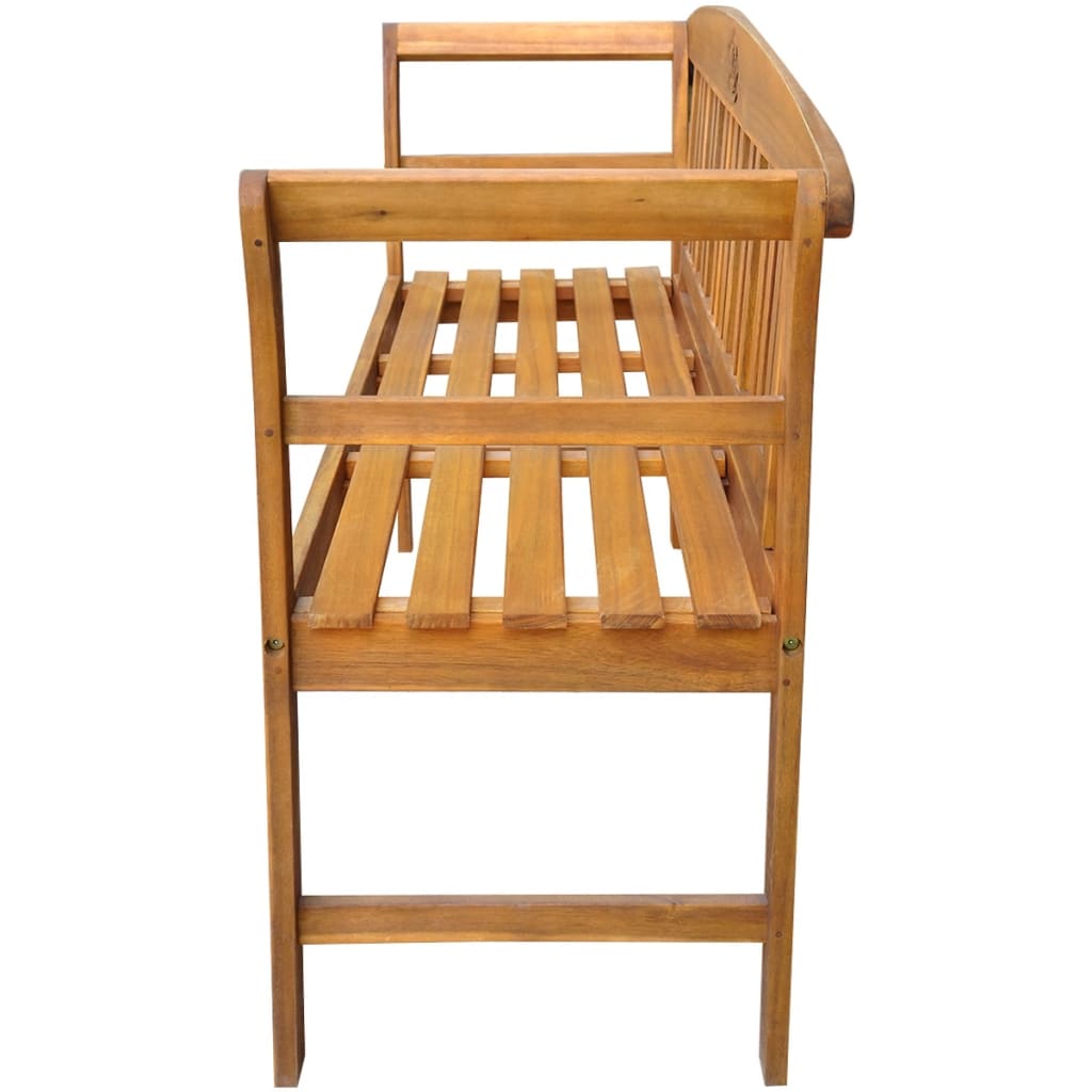 garden-bench-157-cm-solid-acacia-wood At Willow and Wine