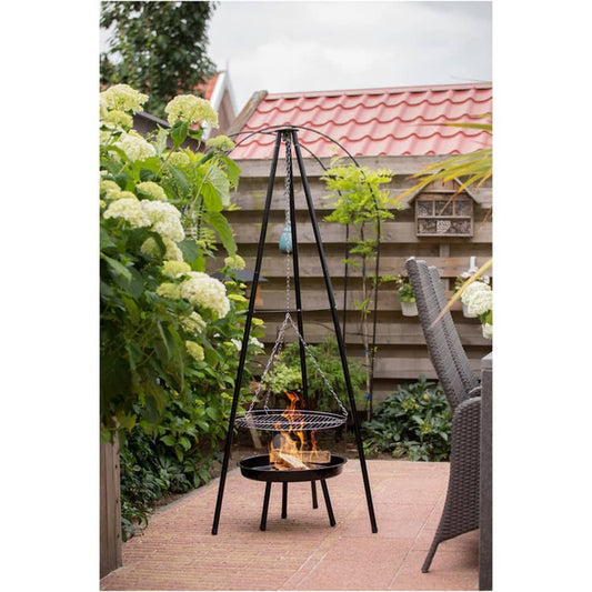 redfire-garden-barbecue-with-tripod-and-fire-bowl-50-cm-black-926809 At Willow and Wine!