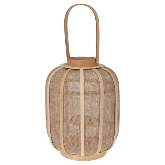 h-s-collection-hanging-lantern-rattan-24x31-cm-beige At Willow and Wine