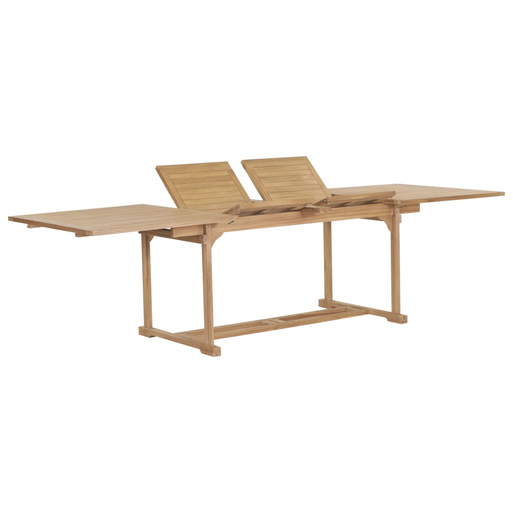 extending-garden-table-150-200x100x75-cm-solid-teak-wood At Willow and Wine