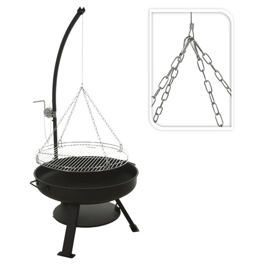 progarden-fire-bowl-with-barbecue-grill-vaggan-60-cm At Willow and Wine