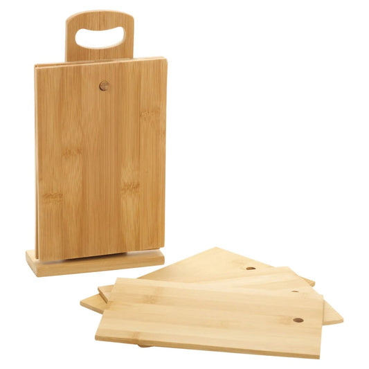 excellent-houseware-7-piece-chopping-board-set-with-stand-bamboo At Willow and Wine