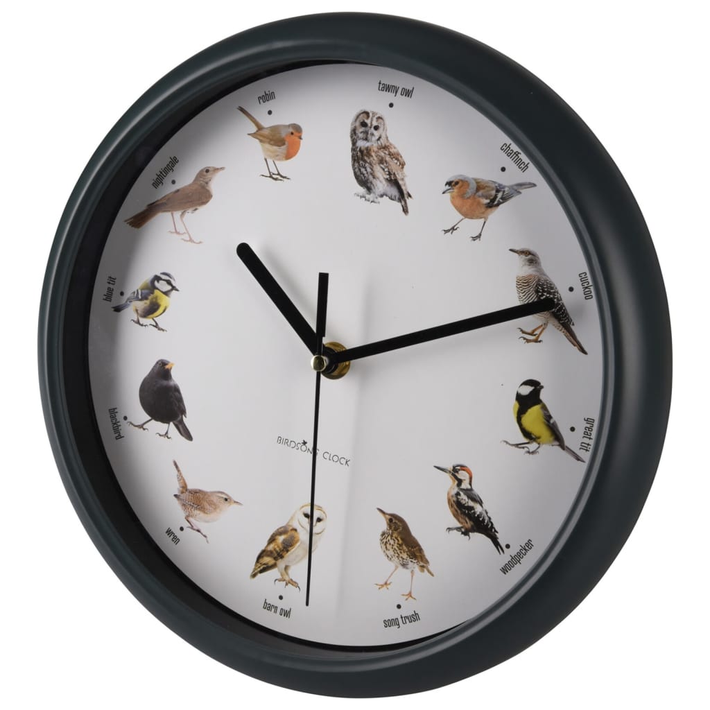 h-s-collection-wall-clock-with-bird-sounds-25-cm-932010 At Willow and Wine