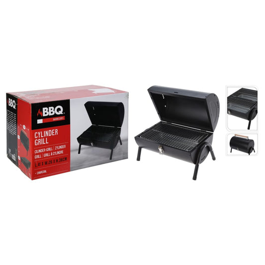 progarden-bbq-grill-cylinder-shape-matte-black-926805 At Willow and Wine!