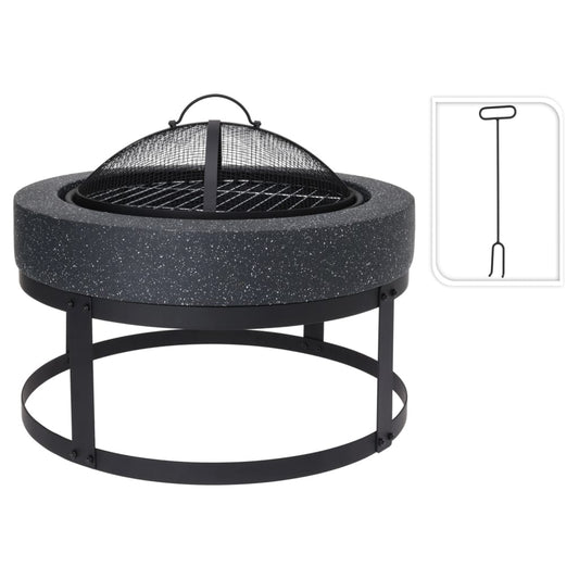 progarden-fire-bowl-with-grill-round-50-5x50-5x37-cm-black At Willow and Wine