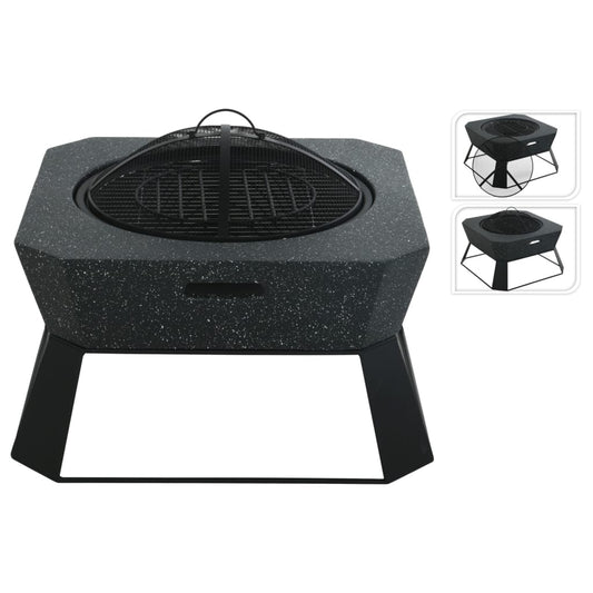 progarden-fire-bowl-with-grill-square-62x62x43-5-cm-black At Willow and Wine