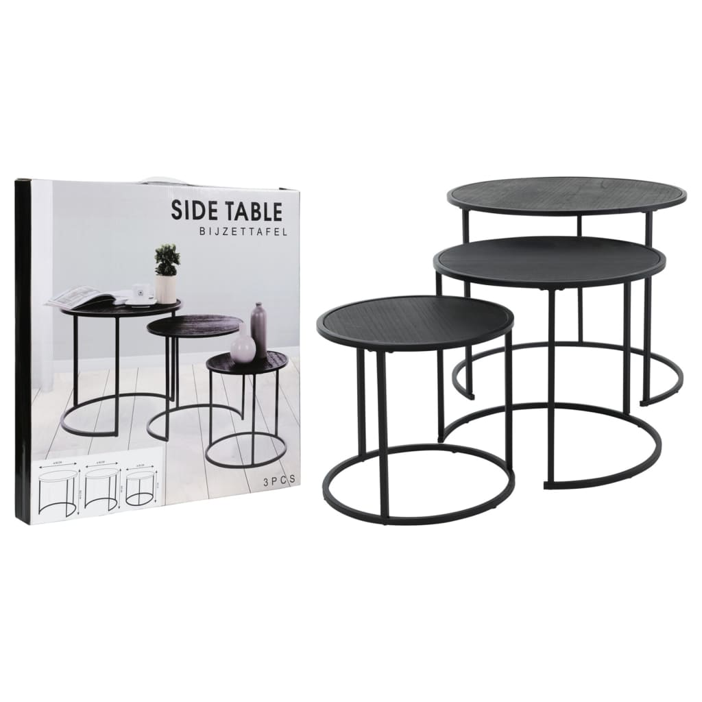 h-s-collection-3-piece-side-table-set-black-920124 At Willow and Wine!