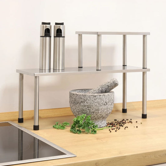 hi-kitchen-rack-2-shelves-silver-920121 At Willow and Wine!
