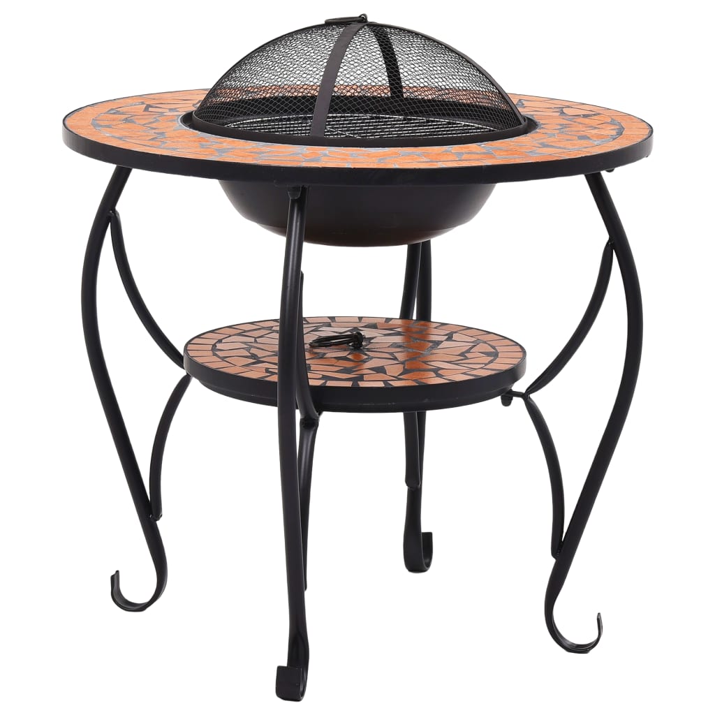 mosaic-fire-pit-table-terracotta-68-cm-ceramic At Willow and Wine