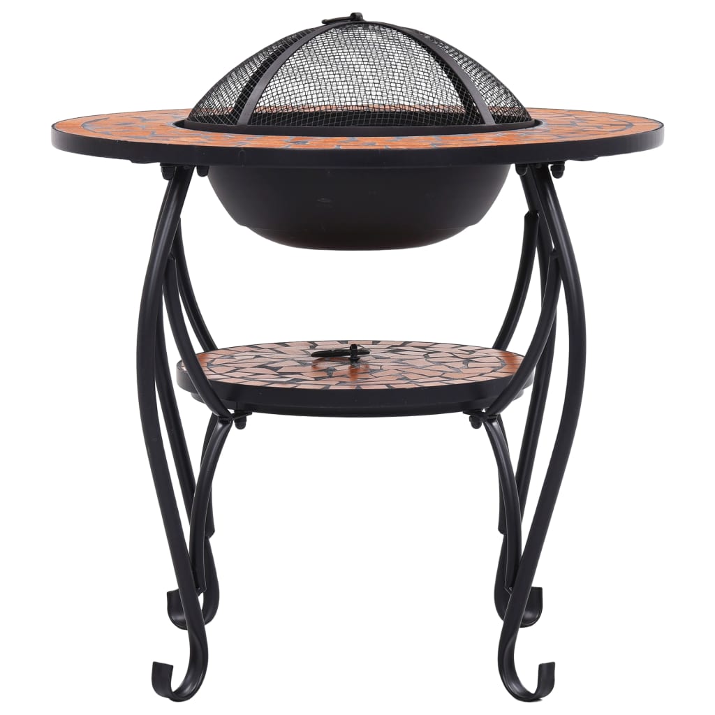 mosaic-fire-pit-table-terracotta-68-cm-ceramic At Willow and Wine