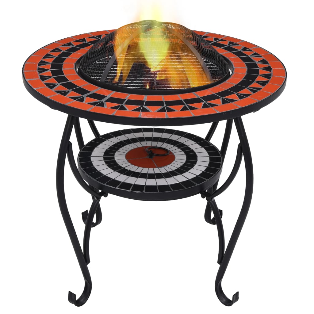 mosaic-fire-pit-table-terracotta-68-cm-ceramic At Willow and Wine