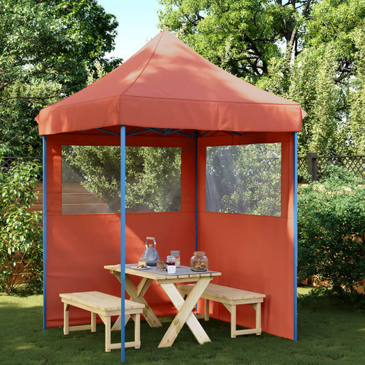 foldable-party-tent-pop-up-with-2-sidewalls-terracotta-928024 At Willow and Wine