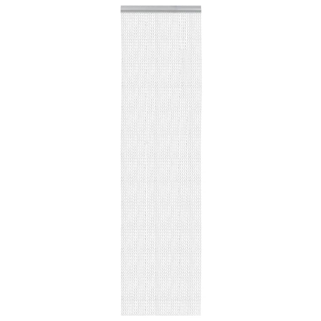 vidaXL Chain Door Fly Screen 56x202 cm Aluminium