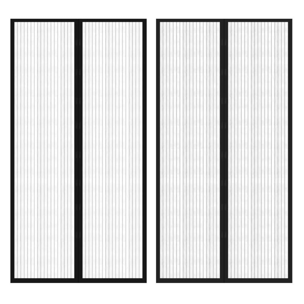 insect-door-curtain-210-x-100-cm-2-pcs-magnet-black At Willow and Wine