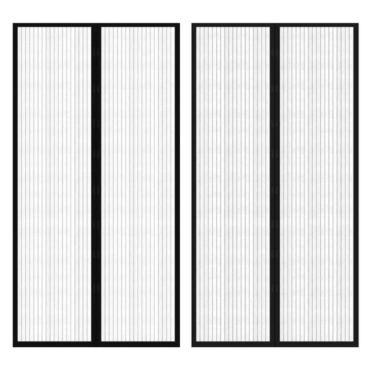 insect-door-curtain-210-x-100-cm-2-pcs-magnet-black At Willow and Wine