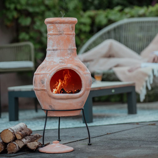 redfire-fireplace-star-flower-clay-straw-colour-86037 At Willow and Wine