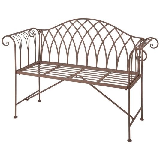 esschert-design-garden-bench-metal-old-english-style-mf009 At Willow and Wine