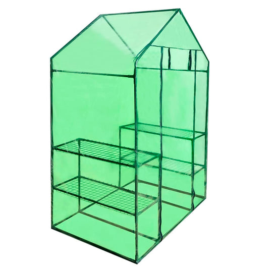 walk-in-greenhouse-with-4-shelves At Willow and Wine