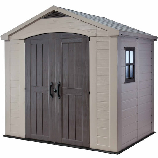 Keter Garden Shed Factor 86 Beige at Willow and Wine!