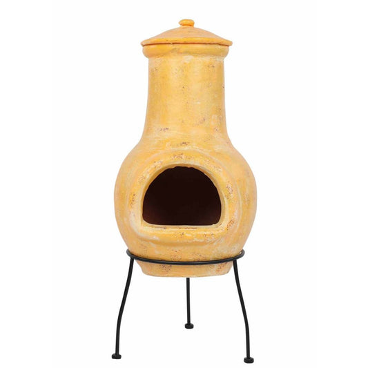 redfire-fireplace-tampico-yellow-31x31x68-cm-clay At Willow and Wine