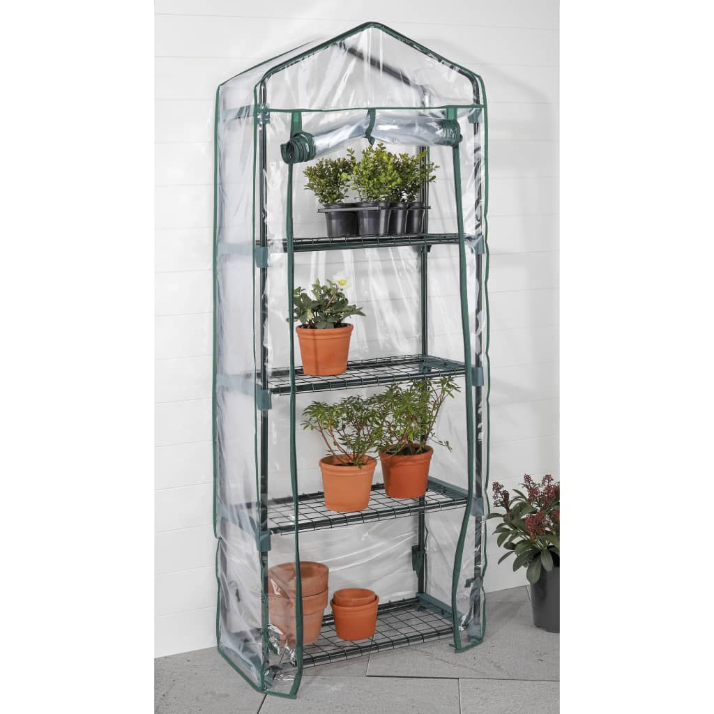 hi-greenhouse-with-4-shelves-59x31x160-cm-919937 At Willow and Wine!