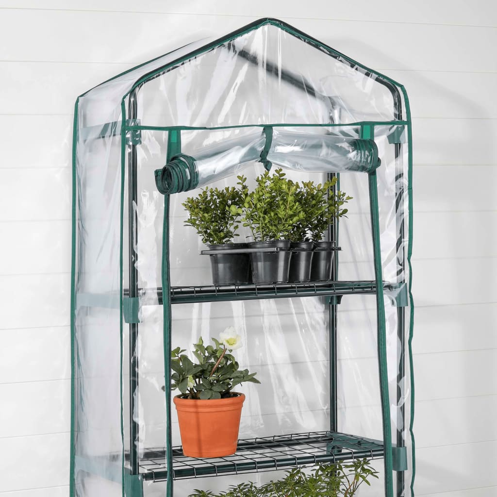 hi-greenhouse-with-4-shelves-59x31x160-cm-919937 At Willow and Wine!