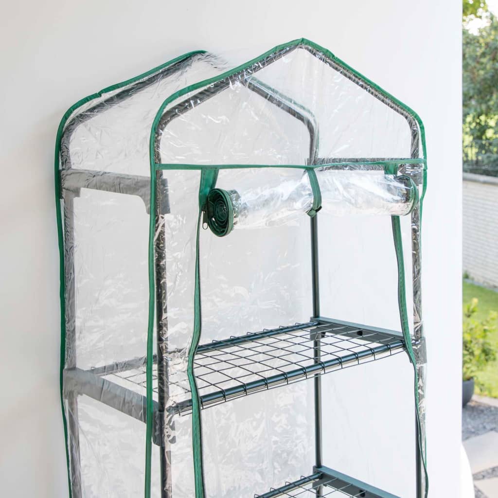 hi-greenhouse-with-4-shelves-59x31x160-cm-919937 At Willow and Wine!