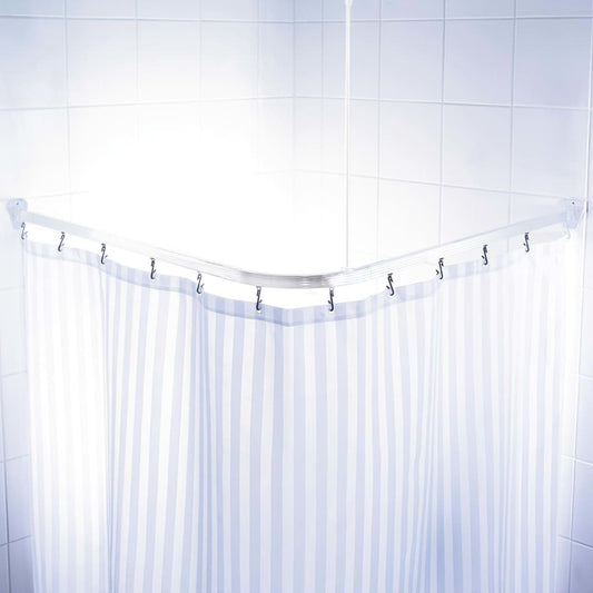 ridder-universal-shower-curtain-rail-white-160x70-cm At Willow and Wine