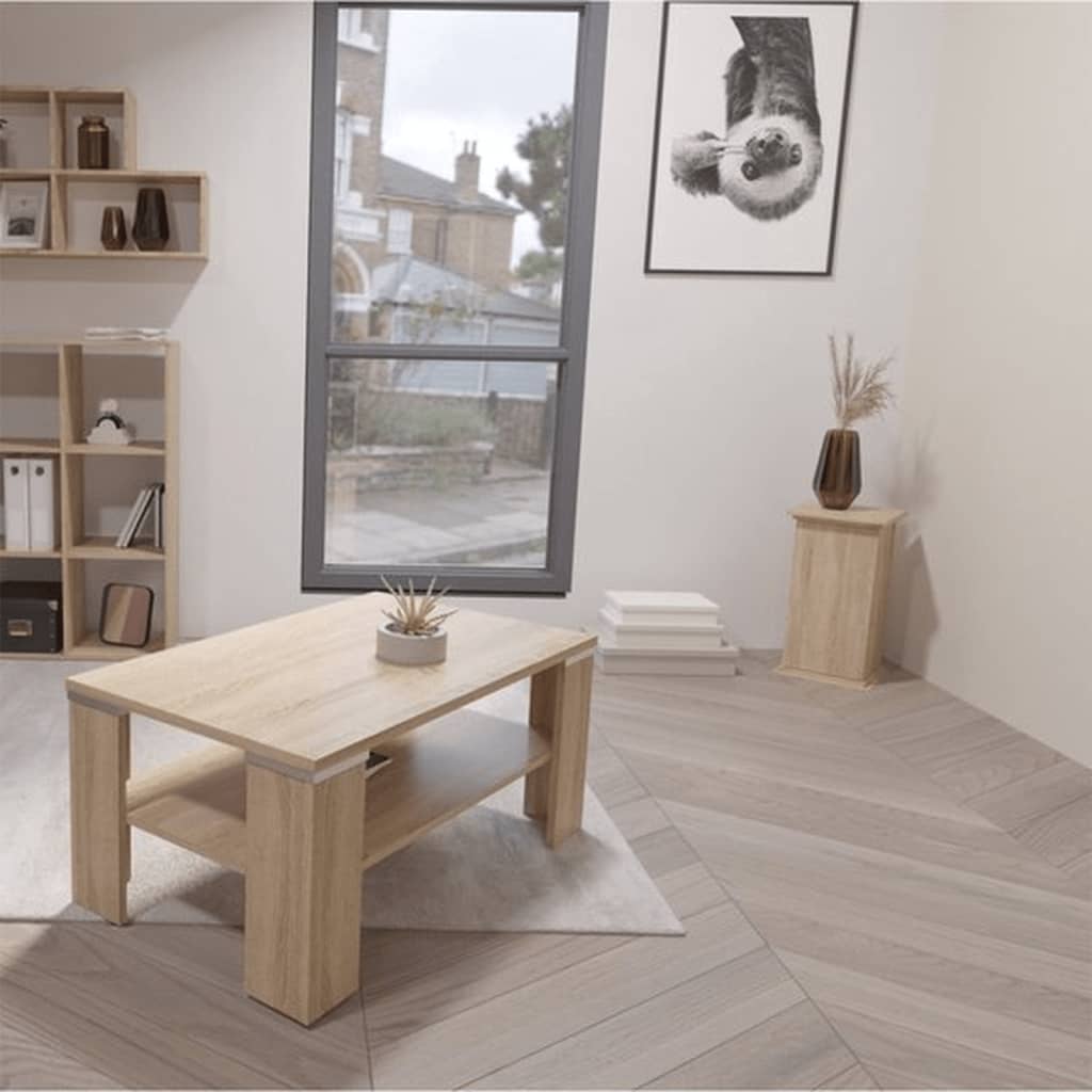 fmd-coffee-table-with-shelf-matera-grey-and-artisan-oak At Willow and Wine