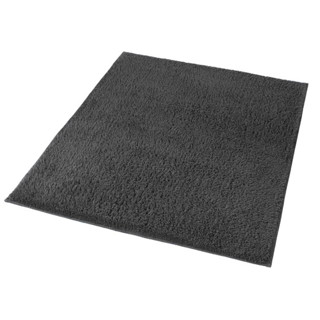 Kleine Wolke Bath Rug Kansas 55x65cm Anthracite Grey