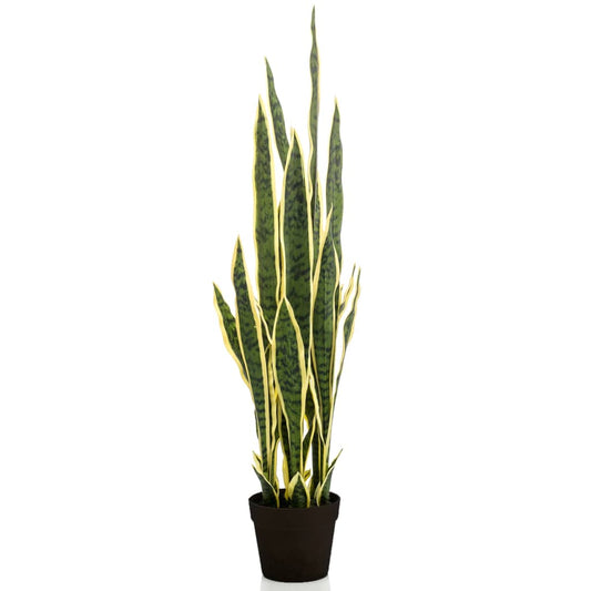 emerald-artificial-sanseveria-in-plastic-pot-97-cm At Willow and Wine