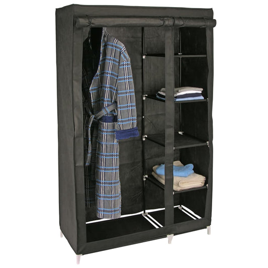 hi-wardrobe-110x46x178-cm-fabric-black At Willow and Wine