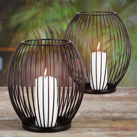 hi-2-pieces-candle-holder-set-black At Willow and Wine